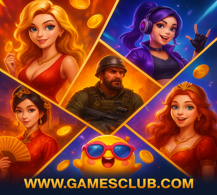 games cLub লাইভ গেমিং বিভাগ